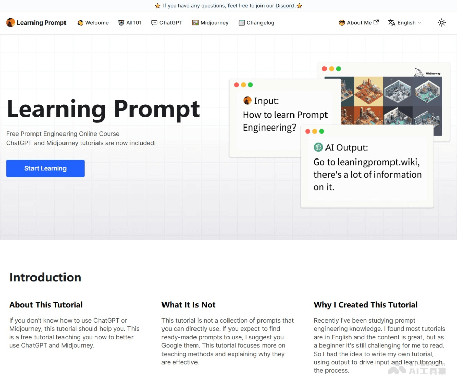 Learning Prompt